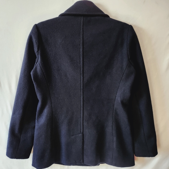Old Navy Blue Pea Coat - Picture 2 of 13